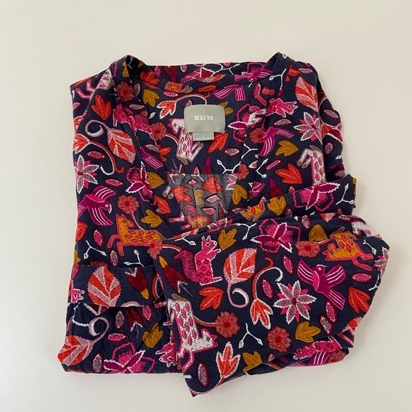 Anthologies Maeve Long Sleeve Blouse - Picture 1 of 4